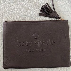 Kate Spade black pencil bag/handbag